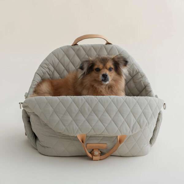 vehicle pet travel bag gray