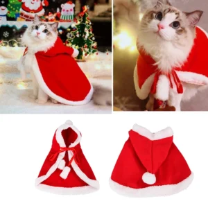 Santa Pet Cat Costume